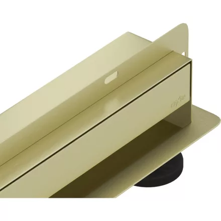 Mexen Flat Wall falba építhető zuhanyfolyóka 50 cm, matt arany
