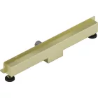 Mexen Flat Wall falba építhető zuhanyfolyóka 50 cm, matt arany