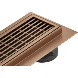 Mexen Flat M33 vonalmenti zuhanyfolyóka 50 cm, réz