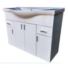 Viva STYLE Ekonomik 100 lábon álló fürdőszobabútor Sanovit ALBATROS 10100 mosdókagyló 99,5x46,5cm