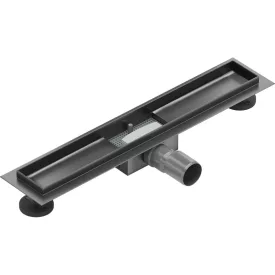   Mexen Flat zuhanyfolyóka lefolyótest 50 cm, fegyverszürke (gun grey)