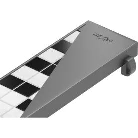   Mexen Flat M13 burkolható folyóka takaró 50 cm, fegyverszürke (gun grey)