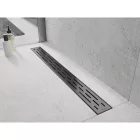 Mexen Flat M01 360° forgatható vonalmenti zuhanyfolyóka 50 cm, fegyverszürke (gun grey)