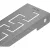 Mexen Flat M15 folyóka takaró 50 cm, fegyverszürke (gun grey)