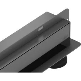   Mexen Flat Wall falba építhető zuhanyfolyóka 50 cm, fegyverszürke (gun grey)