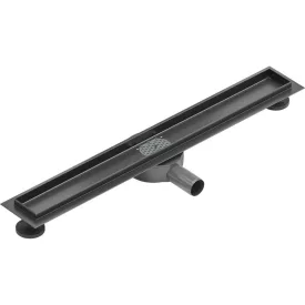   Mexen Flat 360° forgatható zuhanyfolyóka lefolyótest 50 cm, fegyverszürke (gun grey)