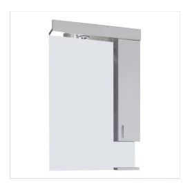   Viva STYLE Tükrös fürdőszobai szekrény LED világítással - JOBBOS szekrénnyel - 55 x 97 x 17 cm