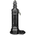 ROMA kerti alumínium öntvény állókút Antikolt ezüst, külső menetes réz kerti csappal 