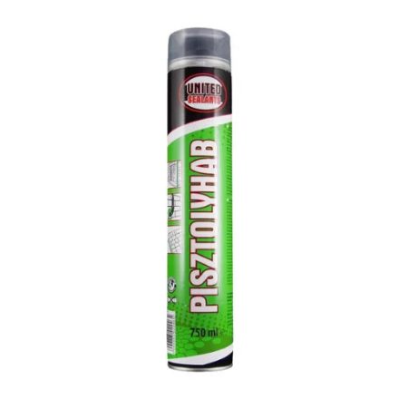 Pisztolyhab 750ml sárga