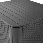 Iowa II Balcony kerti bútor garnitúra luzon asztallal grafit