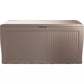 Samoa műrattan kerti tároló 270L cappuccino
