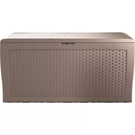 Samoa műrattan kerti tároló 270L cappuccino