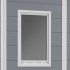 Manor 6x6 műanyag kerti ház szürke 184x185x201 cm