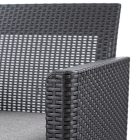 Claire duo műrattan kerti fotel grafit