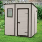 Manor 6x6 műanyag kerti ház beige