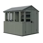 Potting shed kültéri műanyag ház zöld