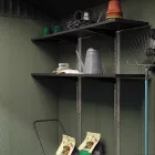 Potting shed kültéri műanyag ház zöld