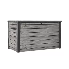 Decocoat műanyag kerti láda 870 l viharszürke