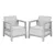Scandi linea duo kerti fotel