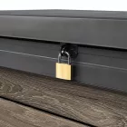 Decocoat műanyag kerti lád 380 l dió