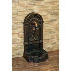 FIRENZE kerti alumínium öntvény álló falikút antikolt bronz, tömlővéges réz kerti csappal