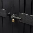 Stronghold 8x6 műanyag kerti ház szürke-fekete