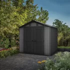 Stronghold 8x8 műanyag kerti ház szürke-fekete