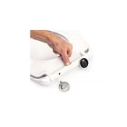 Duru perem nélküli mély öblítésű szögletes monoblokkos WC alsó/hátsó kifolyású, tartállyal, tetővel, beépített bidé funkcióval