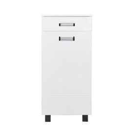   Viva SZQUARE fürdőszobai ÁLLÓSZEKRÉNY 85 alacsony POLCOS - BALOS - 35 x 33 x 85 cm