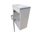 Viva STYLE NIKA fali függ. fürdőszobabútor CeraStyle NIKA 71100 porcelán mosdóval 42 x 24 cm