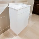 Viva STYLE NIKA fali függ. fürdőszobabútor CeraStyle NIKA 71100 porcelán mosdóval 42 x 24 cm