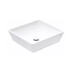  Sanovit - Top Counter pultra ültethető porcelán mosdó - DECENTE -  - 40 x 40 cm