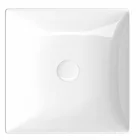 Sanovit - Top Counter pultra ültethető porcelán mosdó - DECENTE -  - 40 x 40 cm