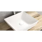 Sanovit - Top Counter pultra ültethető porcelán mosdó - DECENTE -  - 40 x 40 cm