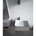 Sanovit - Top Counter pultra ültethető porcelán mosdó - DECENTE -  - 40 x 40 cm