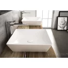 Sanovit - Top Counter pultra ültethető porcelán mosdó - DECENTE -  - 40 x 40 cm