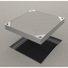 fedlap OZ URBAN UNIFILL rejtett négyzetes 480x480 PL.400x400 Hext.80 Hin.40 zárral B125 (30414.8-3)