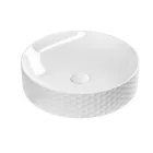 Sanovit - Top Counter pultra ültethető porcelán mosdó - SIENA - O - Ø 44 cm