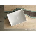 Sanovit - Top Counter pultra ültethető porcelán mosdó - SQUARE -  - 50 x 38 cm