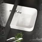 Sanovit - Top Counter pultra ültethető porcelán mosdó - ALLEERA -  - 55 x 48 cm