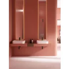 Sanovit - Top Counter pultra ültethető porcelán mosdó - ALLEERA -  - 55 x 48 cm