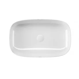   Sanovit - Top Counter pultra ültethető porcelán mosdó - MATTEO -  - 65 x 40 cm
