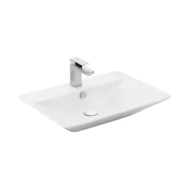   Sanovit - Top Counter pultra ültethető porcelán mosdó - TEODORA -  - 65 x 46 cm