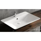 Sanovit - Top Counter pultra ültethető porcelán mosdó - TEODORA -  - 65 x 46 cm