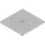 BASE OZ horganyzott fedlap – 300×300 mm akna, A15