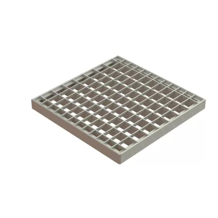 BASE OZ horganyzott rács – 300×300 mm akna, A15
