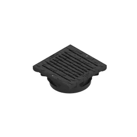   PP PIPE BASE négyzetes rács készlet 400x400 urub kerettel DN315 csőhöz A15 403x403x150