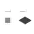 BASE PP réses rács – 300×300 mm akna, fekete, A15