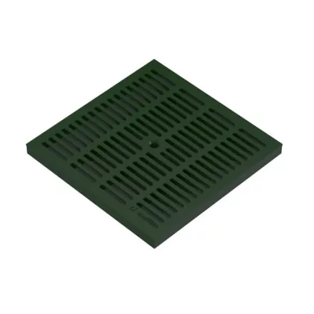 BASE PP réses rács – 300×300 mm akna, zöld, A15