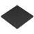 BASE PP fedlap – 300×300 mm akna, fekete, A15